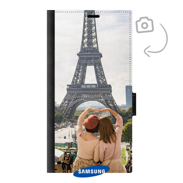 Funda billetera con estampado frontal para Samsung Galaxy S24 Ultra