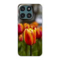 Funda de teléfono con impresión trasera suave para Motorola Moto G67/G77
